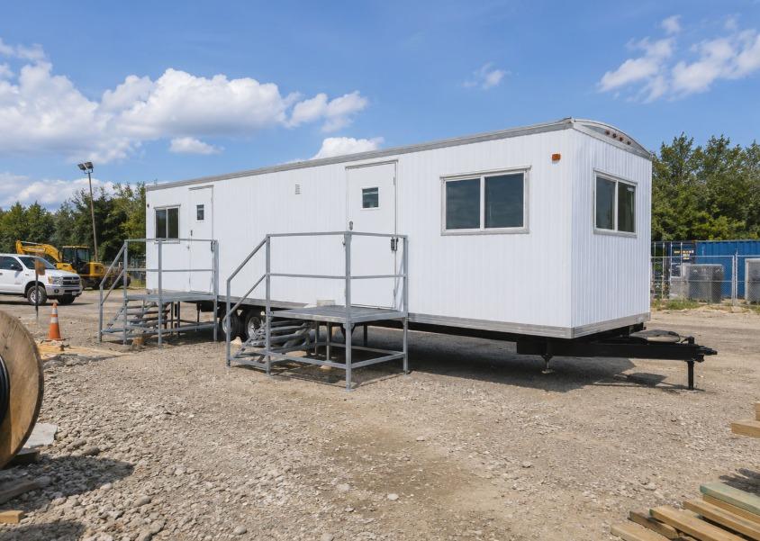 office trailers can be fully customized to accommodate specific needs, such as adding extra windows, doors, or interior features