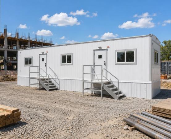 setting up a portable office from portable offices typically takes a few hours, depending on the size of the unit
